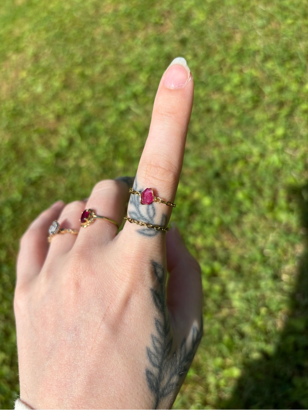 Ruby ring - Picture 3 of 4